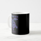 Mug Vacances à la plage des tortues de mer d'Atlantic  (Devant gauche)