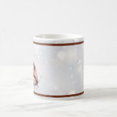 Mug Vacances aquarelle foin et neige (Centre)