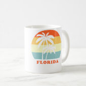 Mug Vacances au palmier du soleil de Floride (Devant droit)