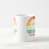 Mug Vacances au palmier du soleil de Floride (Centre)