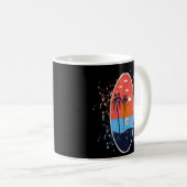 Mug Vacances avant de la plage d'été (Devant droit)