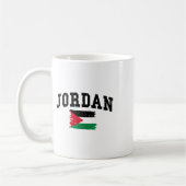 Mug Vacances avec le drapeau du Royaume hachémite de J (Gauche)