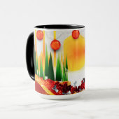 Mug Vacances dans les Pins ! (Devant gauche)