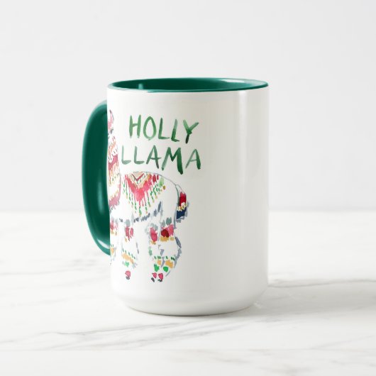 Mug Vacances de Boho de LAMA de HOUX (Devant gauche)
