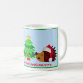 MUG VACANCES DE HÉRISSON ! (Devant droit)