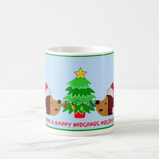 MUG VACANCES DE HÉRISSON ! (Centre)