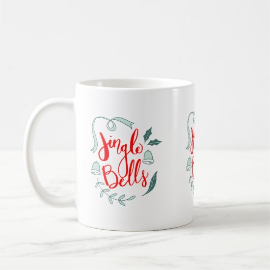 Mug Vacances de Jingle Bells (Gauche)
