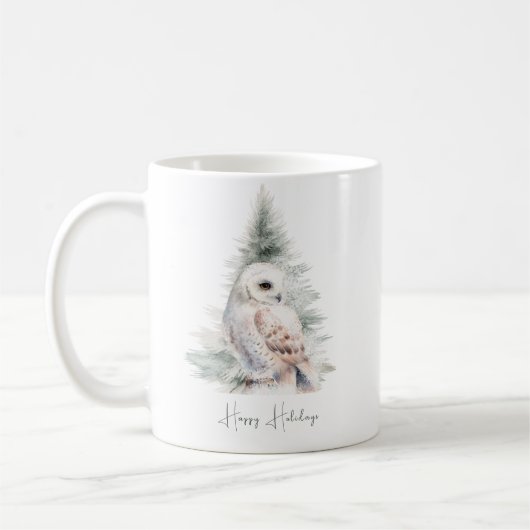 Mug Vacances de la Chouette des bois (Gauche)
