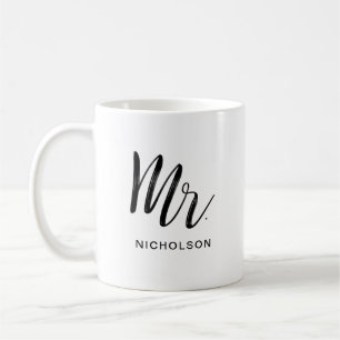 Mug Vacances de M. Brush Lettered modernes