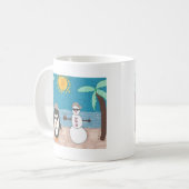 Mug Vacances de Noël (Devant gauche)
