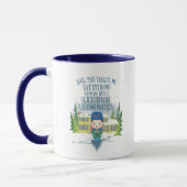 Mug Vacances de Noël Éclairage extérieur (Gauche)