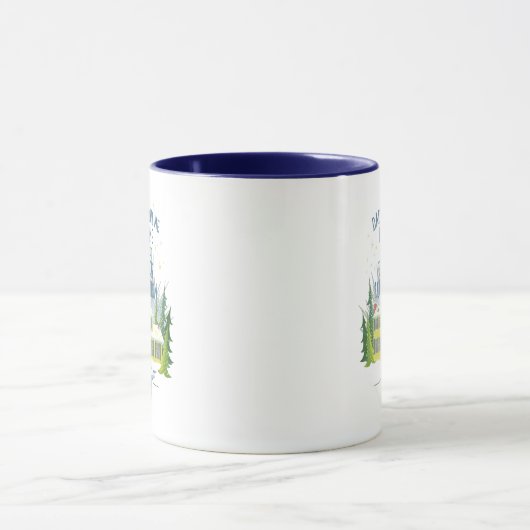 Mug Vacances de Noël Éclairage extérieur (Centre)