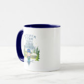 Mug Vacances de Noël Éclairage extérieur (Devant gauche)