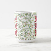 Mug Vacances de Noël Holly et Berries (Centre)