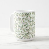 Mug Vacances de Noël Holly et Berries (Devant gauche)