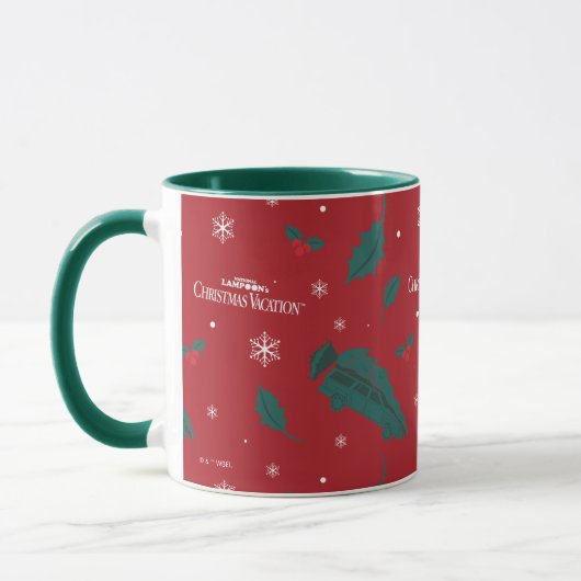 Mug Vacances de Noël Holly Motif (Gauche)