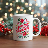 Mug Vacances de Noël mignonnes Joyeuses Fêtes