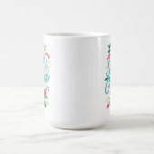 Mug Vacances de Noël mignonnes Joyeuses Fêtes (Centre)