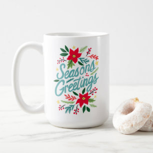 Mug Vacances de Noël mignonnes Joyeuses Fêtes
