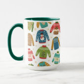 Mug Vacances de Noël moches mais mignonnes (Gauche)