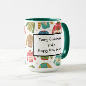 Mug Vacances de Noël moches mais mignonnes (Devant droit)