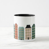 Mug Vacances de Noël modernes (Centre)