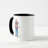 Mug Vacances de Noël | Reconnectez ce Noël (Devant gauche)