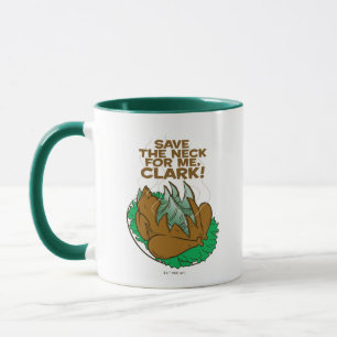 Mug Vacances de Noël Sauvez le cou pour moi, Clark !