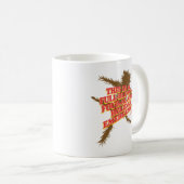 Mug Vacances de Noël | Vacances à quatre alarmes (Devant droit)