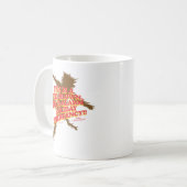 Mug Vacances de Noël | Vacances à quatre alarmes (Devant gauche)