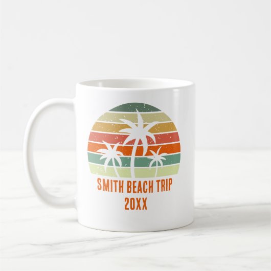 Mug Vacances de réunion de famille (Gauche)