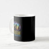 Mug Vacances de ski à Ski Mount La Crosse Wisconsin (Devant gauche)