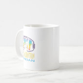 Mug Vacances de ski à Ski Schuss Mountain Michigan (Devant gauche)