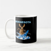 Mug Vacances de ski nautique au Minnesota Moose Moose  (Gauche)