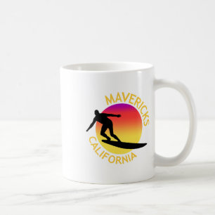 Mug Vacances de surf Mavericks en Californie