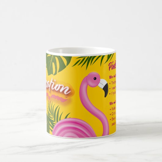 Mug Vacances de validation Pinky (Centre)