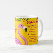 Mug Vacances de validation Pinky YR (Devant droit)
