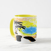 Mug Vacances d'été (Devant gauche)