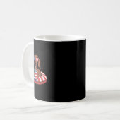 Mug Vacances d'été drôle 4 juillet teckel (Devant gauche)