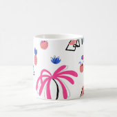 Mug Vacances d'été : Palm Trees Ananas Motif (Centre)