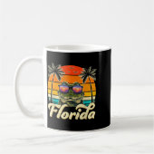 Mug Vacances d'été Trocal Sunset Vintage Floride (Gauche)