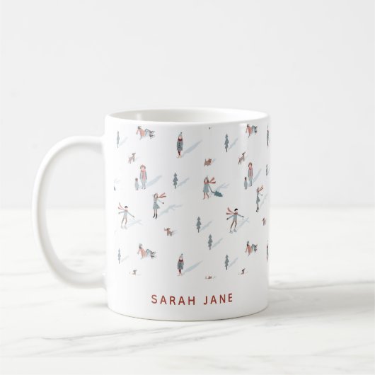 Mug Vacances d'hiver (Gauche)