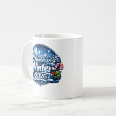 Mug Vacances d'hiver 2026 (Devant gauche)