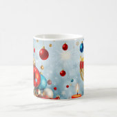Mug vacances d'hiver combinant des motifs de Noël (Centre)