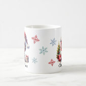 Mug Vacances d'hiver de Noël de Robot mignoné Personna (Centre)
