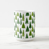 Mug Vacances d'hiver Motif d'arbre de Noël (Centre)