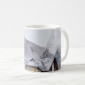 Mug Vacances d'hiver Paysage de nuit (Devant droit)