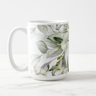 Mug Vacances d'hiver saint branches motif vert