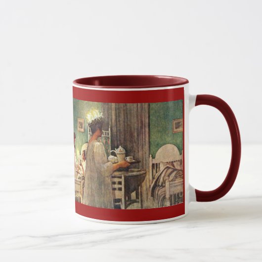 Mug Vacances du St Lucia de Suédois par Carl Larsson (Droite)