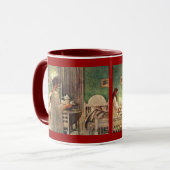 Mug Vacances du St Lucia de Suédois par Carl Larsson (Devant gauche)